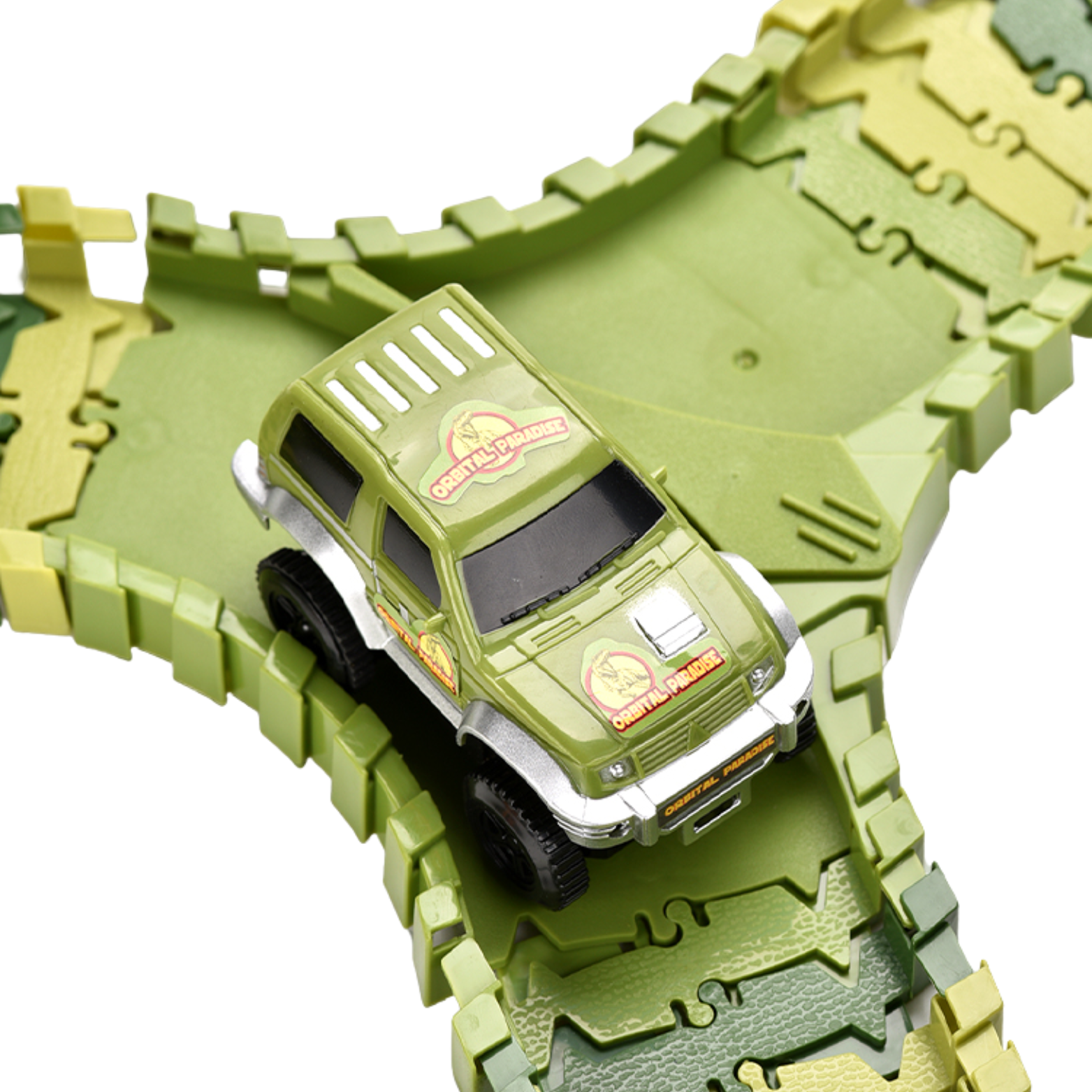 Mega Tor Wyścigowy XXXL Dinozaur Dino Park Figurki Trex Autko Pętla Akcesor