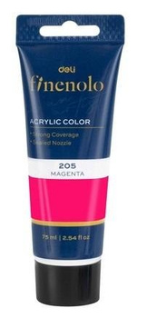 Farba akrylowa Finenolo różowa 75ml.