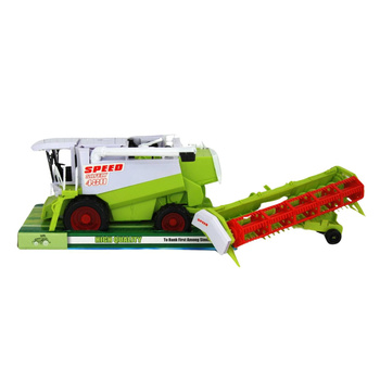 Kombajn zabawkowy dla dzieci interaktywny z efektami dźwiękowymi światła