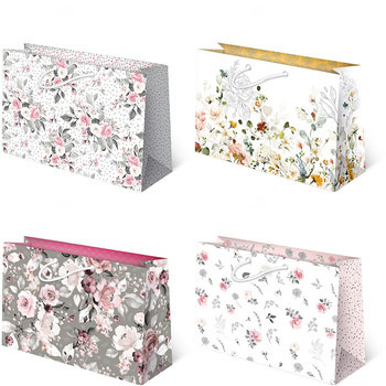 Torebki ozdobne TH-106 Kwiaty 10 sztuk