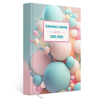 Kalendarz szkolny Pretty 2025/2026