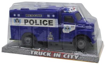 Auto Policyjne Furgonetka Dla Dzieci Samochód Zabawka Realistyczny Model Pr