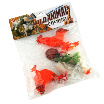 Zwierzęta z farmy figurki edukacyjne dla dzieci zestaw realistyczny