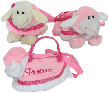 Torebka Owieczka 30cm MIX Sun-Day