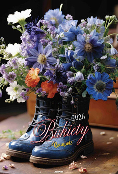 Kalendarz 2026 A3 Bukiety A3-1