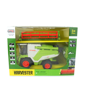 Kombajn Na Radio Zdalnie Sterowany RC Dla Dzieci Światło Dźwięk Prezent