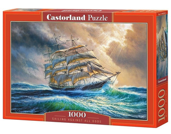 Puzzle 1000 Żegluga wbrew wszystkiemu CASTOR Castorland