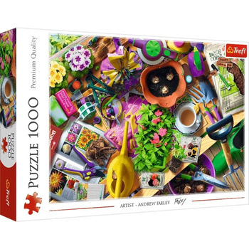 Puzzle 1000 Porządki w ogrodzie 10927