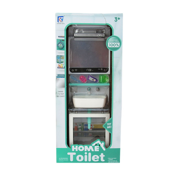 Meble Łazienkowe Dla Lalki Interaktywne Na Baterie Dźwięk Światło Prezent