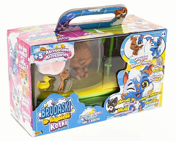 Brudaski w kąpieli Kotki - Puszek z wanną EPEE