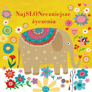 Karnet kwadrat słoń