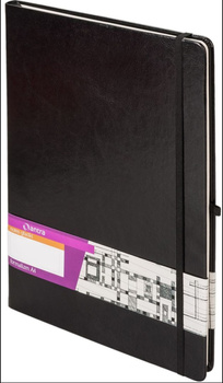 Notes Formalizm A4 gładki czarny