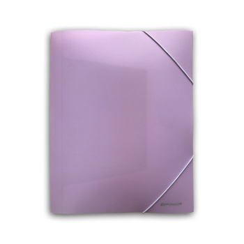 Teczka A4z gumką PP-102 Penmate fioletowa pastelowa