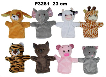 Pacynka zwierzaczek 23cm MIX Sun-Day