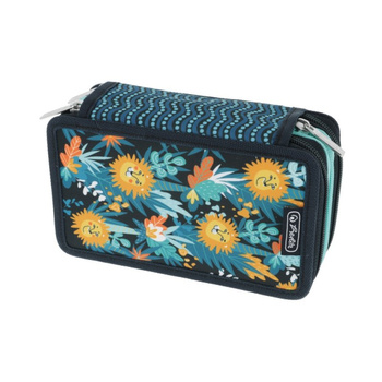 Piórnik 3-komorowy Happy Lions