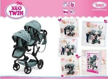 Blizniaczy wózek Xeo Twin Bayer Design