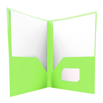 Skoroszyt A4 PP zielony