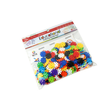 Klocki gwiazdki zestaw edukacyjny kreatywne zabawki dla dzieci w folii