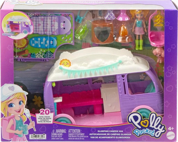 Polly Pocket. Kamper z laleczką Mattel