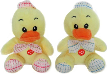 Kaczka z głosem 14cm MIX Sun-Day