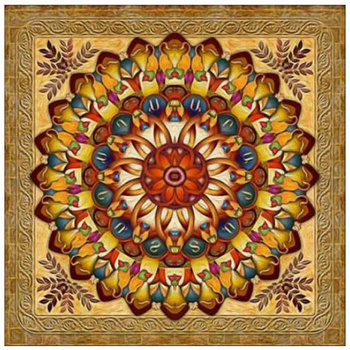 DIAMENTOWA MOZAIKA 7D MANDALE HAFT DIAMENTOWY