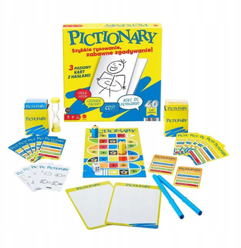 Pictionary rodzinna gra w rysowanie Mattel