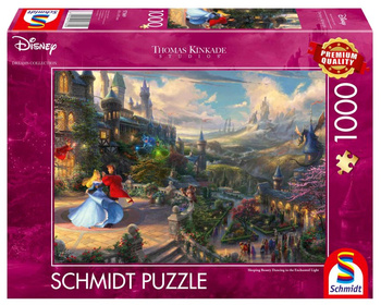 Puzzle 1000 PQ T. Kinkade Śpiąca Królewna 111437
