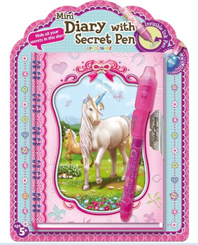 Pamiętnik z niewidzialnym długopisem Jednorożce