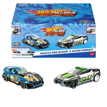 Hot Wheels Pull-Back Speeders 2-pak mix (6szt) Mattel