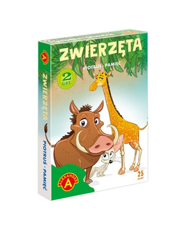 Karty Piotruś + Pamięć Zwierzęta