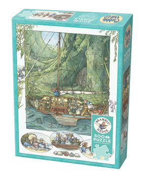 Puzzle 500 Brambly Hedge Wszyscy na pokład! 113522