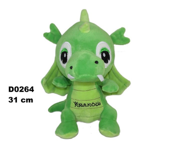 Smok "Kraków" jasny zielony 31cm Sun-Day