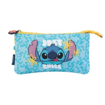 Piórnik trzykomorowy Stitch MARE0285