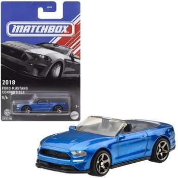 Matchbox Samochód 2018 Ford Mustang Convertible Mattel