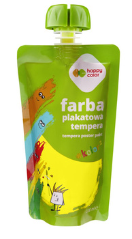 Farba plakatowa tempera 100ml żółty