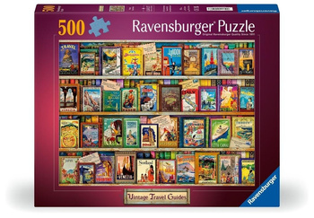 Puzzle 2D: Vintage - Pocztówki 500el Ravensburger