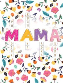 Karnet B6 Mama krzyżówka