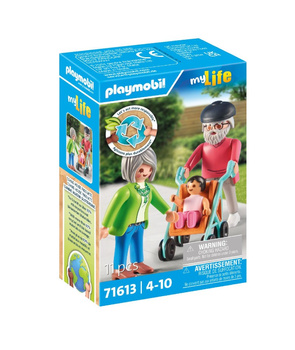 Playmobil Dziadkowie z wnukiem 71613