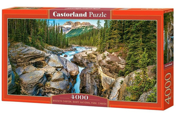 Puzzle 4000 Mistaya Canyon, Banff CASTOR Castorland