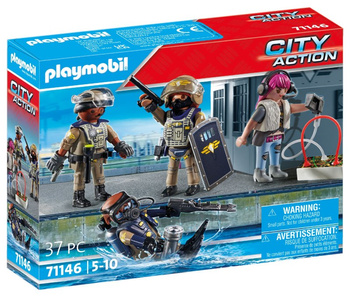 Playmobil Zestaw figurek jednostki specjalnej 71146