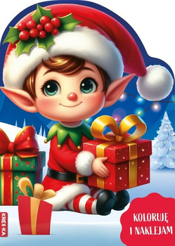 Kolorowanka z elfikiem