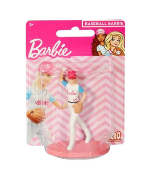 Barbie Minifigurka Lalka Baseball Mattel