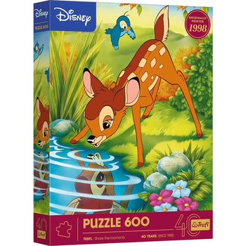 Puzzle 600 40-lecie Trefl Bambi 37600