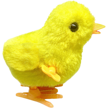 PLUSZOWY KURCZAK KURCZĄTKO KURCZACZEK NAKRĘCANY CHODZĄCY KURKA WIELKANOC