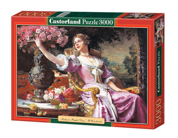 Puzzle 3000 Dama w różowej sukni CASTOR Castorland
