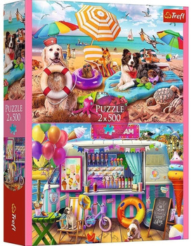 PUZZLE 2x500 Wakacyjny czas 37533