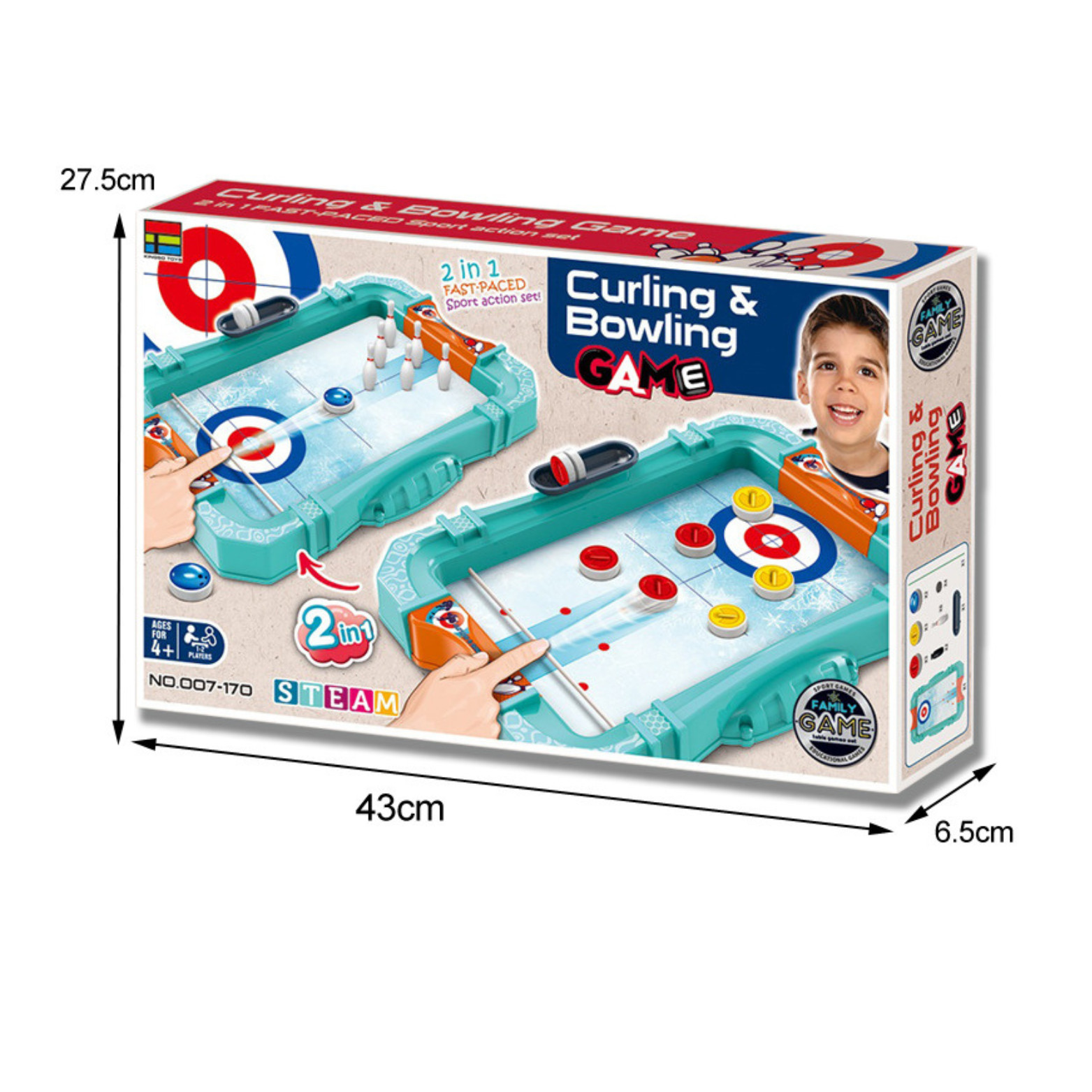 Zestaw Gier Zręcznościowych Trafianie Do Celu Kręgle Krążki Podstawa