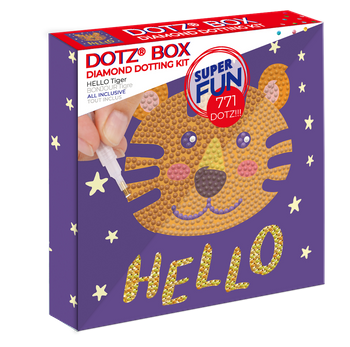 DIAMOND DOTZ DOTZ BOX HELLO TIGER