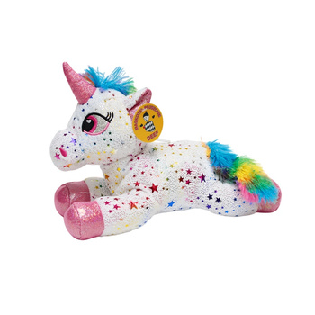 Pluszowy Jednorożec Gwiezdny Miękki Maskotka Dla Dzieci Prezent Przytulanka