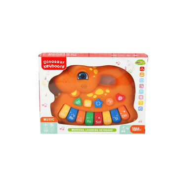 Pianinko Edukacyjne Dinozaur Interaktywne Dla Dzieci Światło Dźwięk Prezent